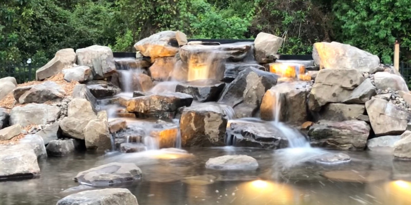 Waterfall Installation in Orlando, Florida